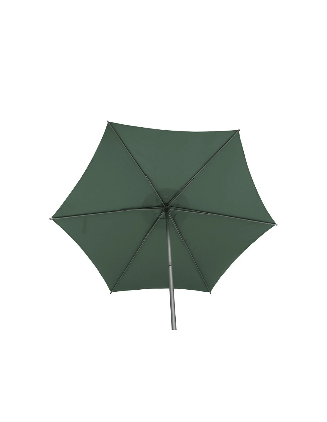 Parasol Droit Rond Soya Ø2.7m - Acier Et Polyester - Olive 3 Parasol Droit Rond Soya Ø2.7m - Acier Et Polyester - Olive – Image 3