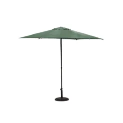 Parasol Droit Rond Soya Ø2.7m - Acier Et Polyester - Olive