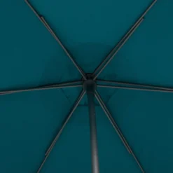 Parasol Droit Rond Soya Ø2.7m - Acier Et Polyester - Bleu Canard 12 Parasol Droit Rond Soya Ø2.7m - Acier Et Polyester - Bleu Canard -Verger Magique Soldes Boutique parasol droit rond soya o27m acier et polyester bleu canard 5