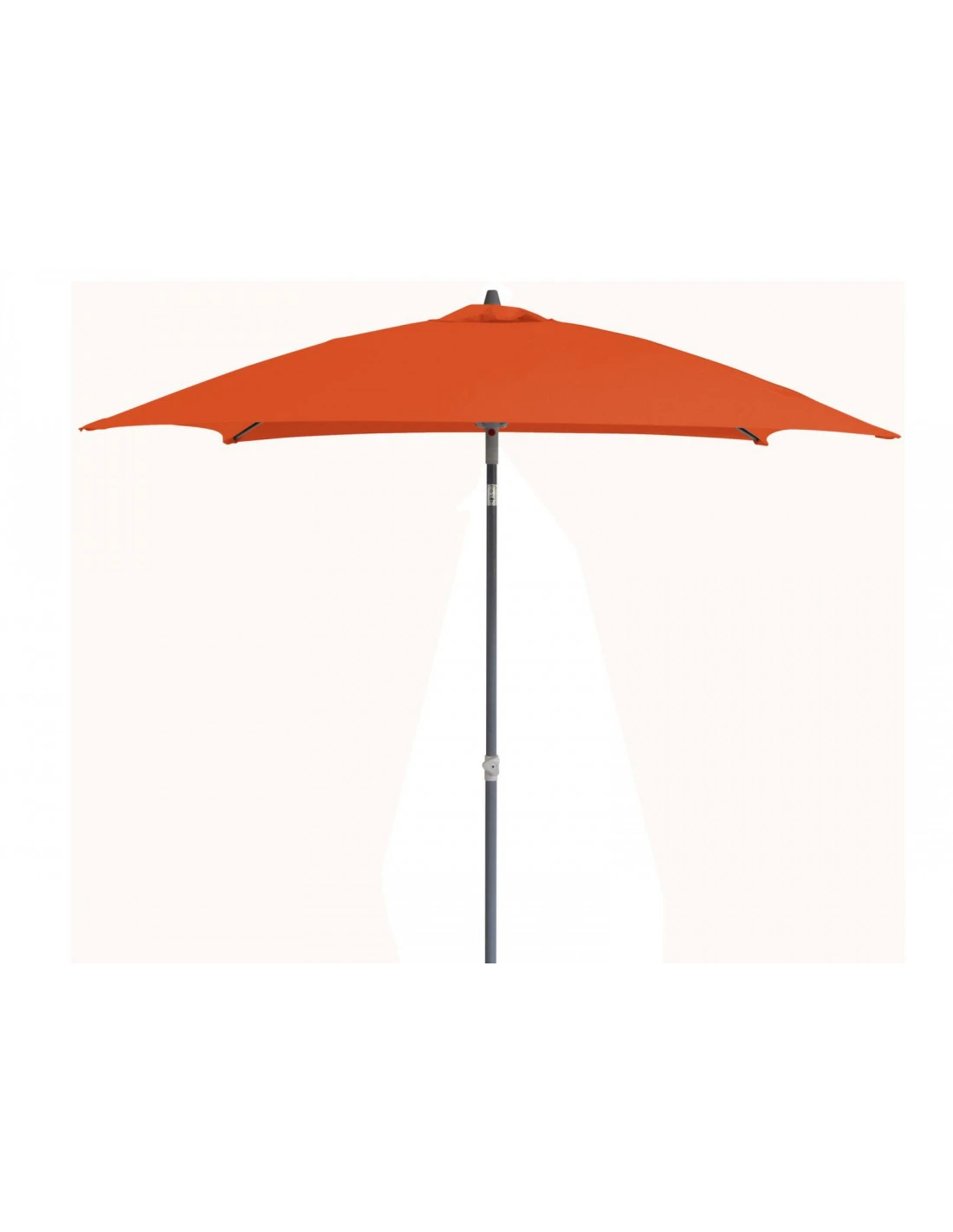 Parasol En Aluminium Droit 2.5x5.5 Inclinable à Manivelle - Curry 1 Parasol En Aluminium Droit 2.5x5.5 Inclinable à Manivelle - Curry