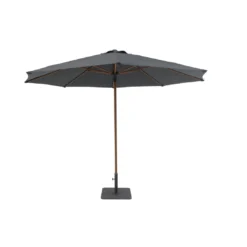 Parasol Mango D.3m Droit Push Up - Effet Teck