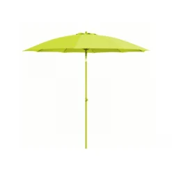 Parasol Rond 270/ 10 Baleines Fibre De Verre Coloris Au Choix - Lemon
