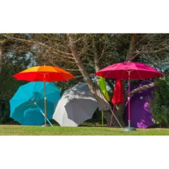 Parasol Rond 270/ 10 Baleines Fibre De Verre Coloris Au Choix - Lemon 8 Parasol Rond 270/ 10 Baleines Fibre De Verre Coloris Au Choix - Lemon -Verger Magique Soldes Boutique parasol rond 270 10 baleines fibre de verre coloris au choix proloisirs 3