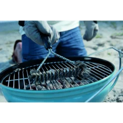 Weber Petite Brosse De Nettoyage En Forme De T 30 Cm Acier Inoxydable -Verger Magique Soldes Boutique petite brosse de nettoyage en forme de t 30 cm acier inoxydable 3