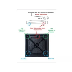 Pied à Remplir Sur Roues 100 Kg Parasol Déporté 6 Pied à Remplir Sur Roues 100 Kg Parasol Déporté -Verger Magique Soldes Boutique pied a remplir sur roues pour parasol deporte proloisirs 2
