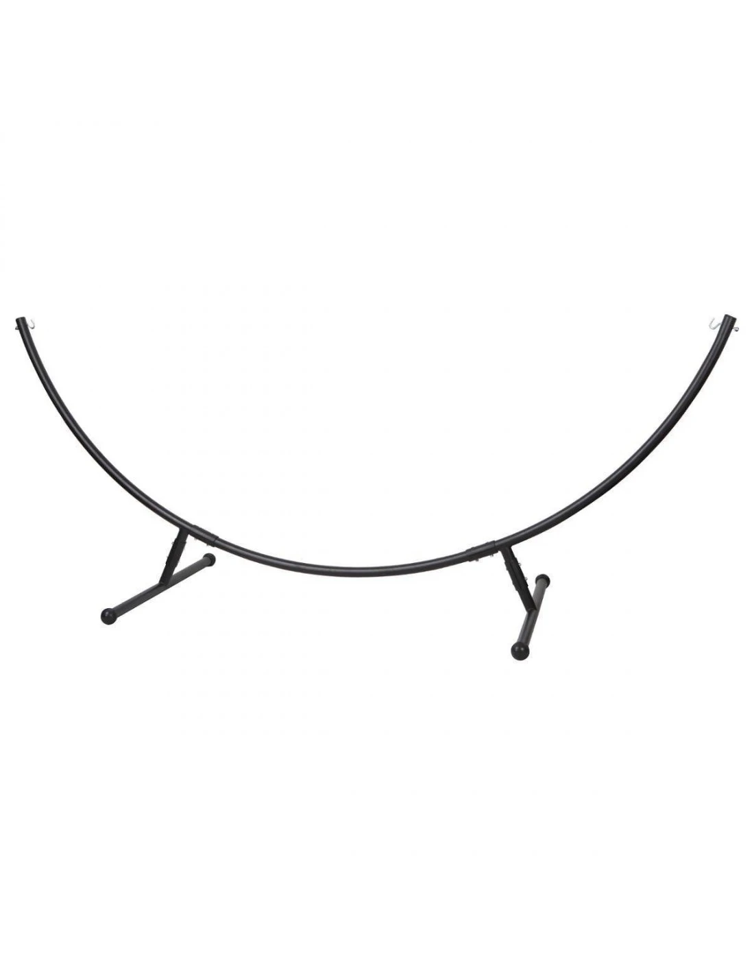Pied De Hamac Demi-Lune - 330 X 110 X 130 Cm - Acier 1 Pied De Hamac Demi-Lune - 330 X 110 X 130 Cm - Acier