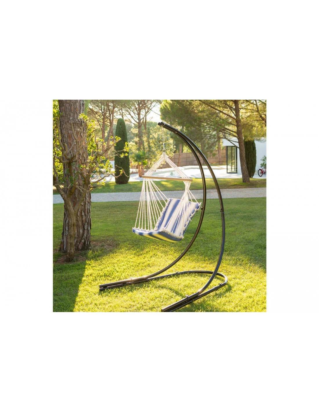 Pied Pour Chaise Suspendue - L.140 X P.150 X H.210 Cm - Hespéride 2 Pied Pour Chaise Suspendue - L.140 X P.150 X H.210 Cm - Hespéride – Image 2