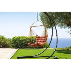 Pied Pour Chaise Suspendue - L.140 X P.150 X H.210 Cm - Hespéride 7 Pied Pour Chaise Suspendue - L.140 X P.150 X H.210 Cm - Hespéride -Verger Magique Soldes Boutique pied pour chaise suspendue l140 x p150 x h210 cm hesperide 2