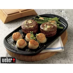 Weber Plancha 40 X 22 Cm En Céramique Petit Modèle -Verger Magique Soldes Boutique plancha 40 x 22 cm en ceramique petit modele 6
