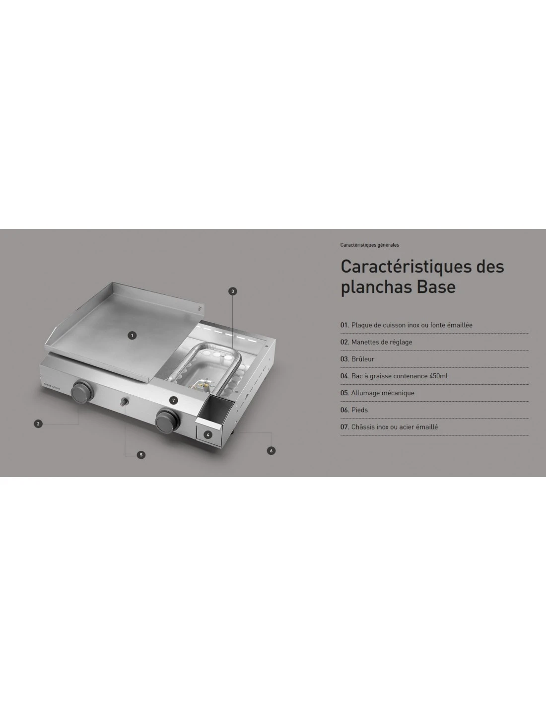 Plancha Base G60 A Acier à Gaz - 8 à 10 Personnes 3 Plancha Base G60 A Acier à Gaz - 8 à 10 Personnes – Image 3