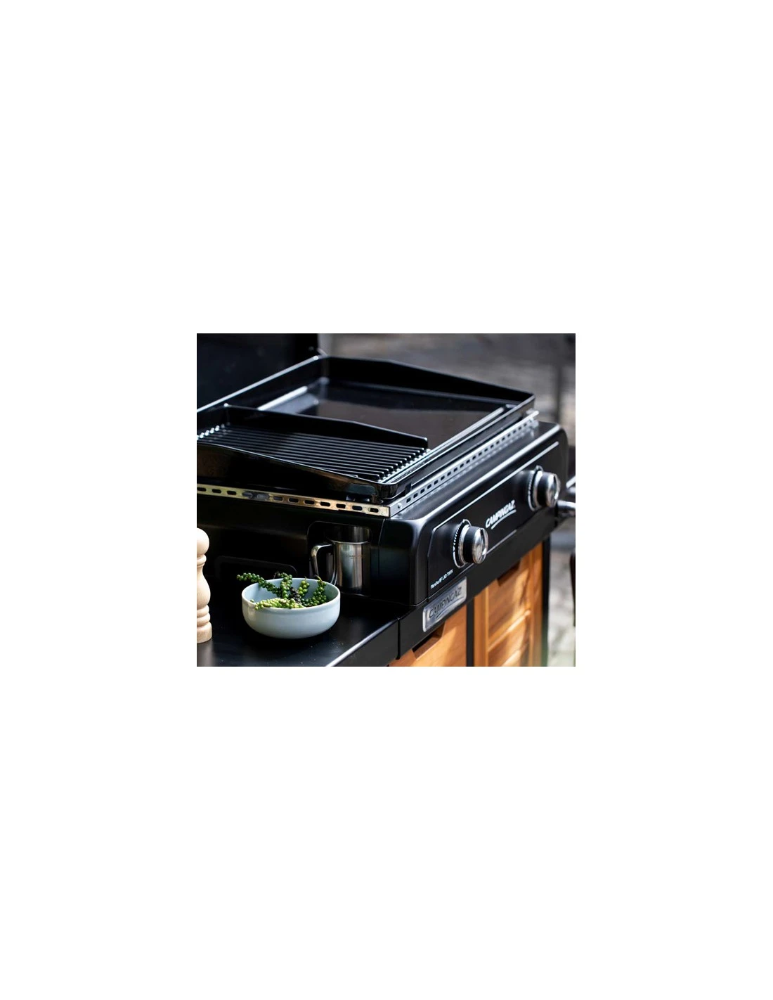 Plancha Blue Flame LXD Twin à Gaz Campingaz 2 Plancha Blue Flame LXD Twin à Gaz Campingaz – Image 2