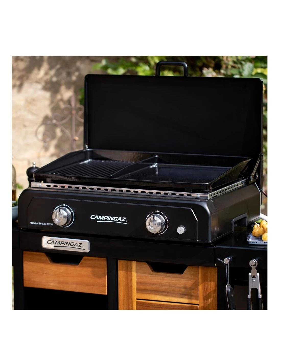 Plancha Blue Flame LXD Twin à Gaz Campingaz 3 Plancha Blue Flame LXD Twin à Gaz Campingaz – Image 3