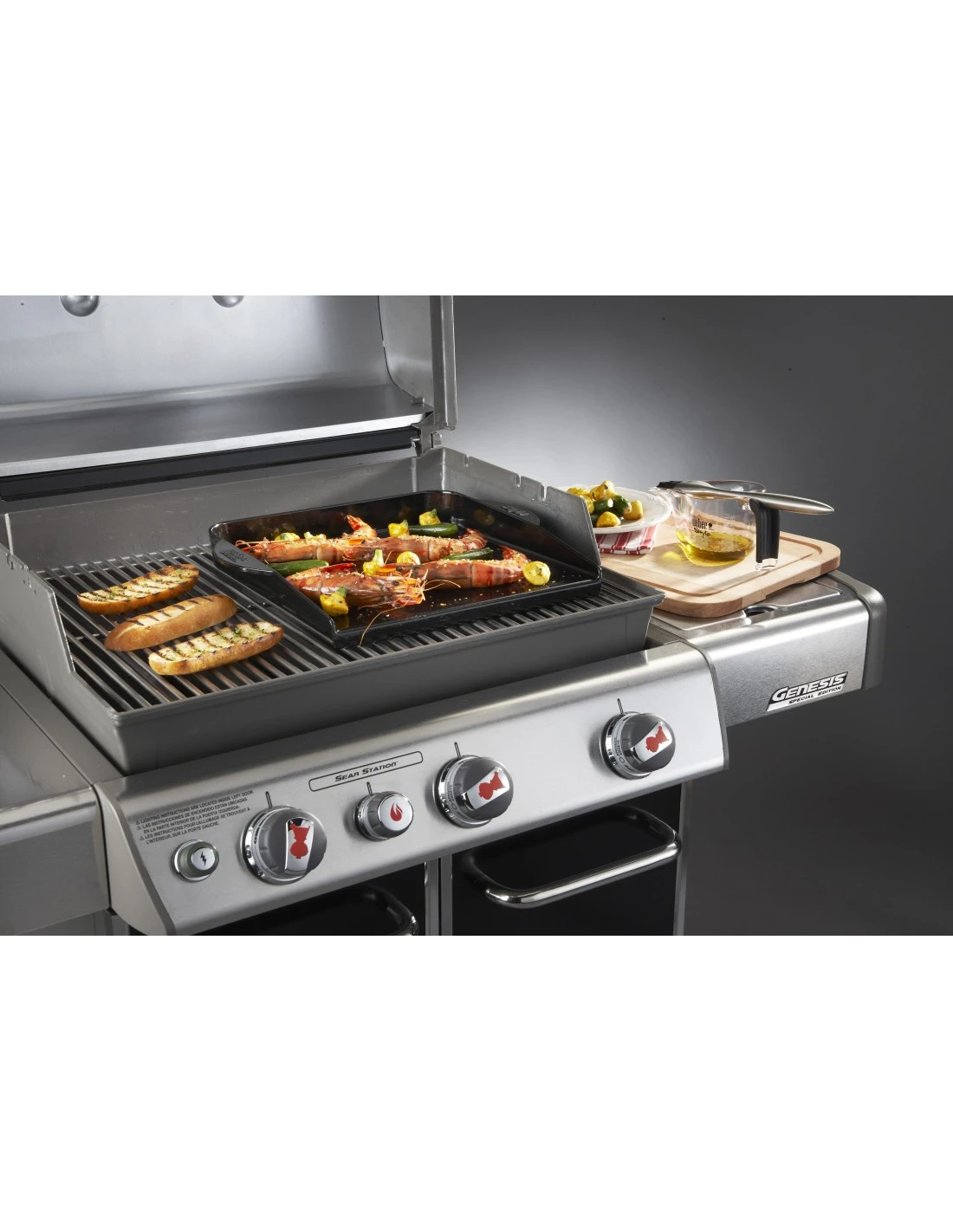 Weber Plancha Deluxe Série Q 3000 - Spirit - Genesis - Séries 300 4 Weber Plancha Deluxe Série Q 3000 - Spirit - Genesis - Séries 300 – Image 4