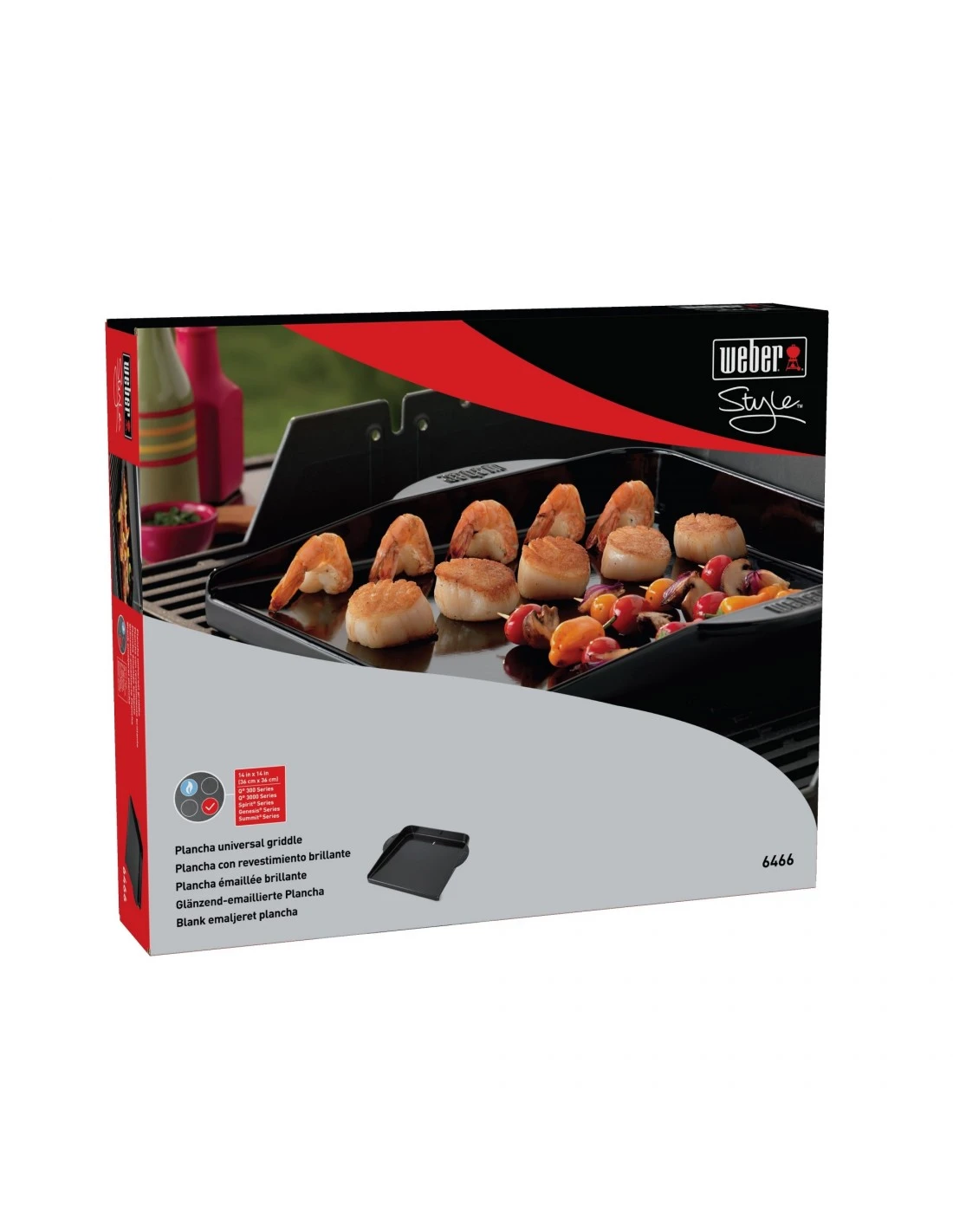 Weber Plancha Deluxe Série Q 3000 - Spirit - Genesis - Séries 300 6 Weber Plancha Deluxe Série Q 3000 - Spirit - Genesis - Séries 300 – Image 6