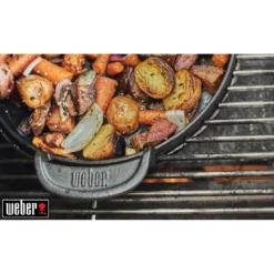 Plancha Fonte D'acier Pour Gourmet BBQ System - Weber -Verger Magique Soldes Boutique plancha fonte d acier pour gourmet bbq system weber 16