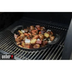 Plancha Fonte D'acier Pour Gourmet BBQ System - Weber -Verger Magique Soldes Boutique plancha fonte d acier pour gourmet bbq system weber 17
