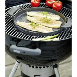 Plancha Fonte D'acier Pour Gourmet BBQ System - Weber -Verger Magique Soldes Boutique plancha fonte d acier pour gourmet bbq system weber 2