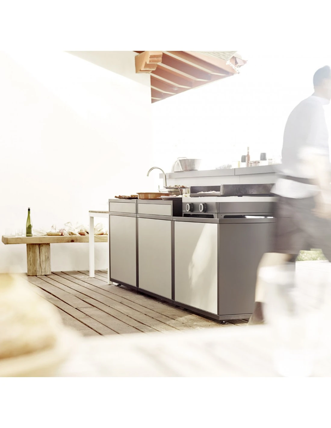 Plancha Modern G60 à Gaz Acier Noir Et Gris Clair - Forge Adour 3 Plancha Modern G60 à Gaz Acier Noir Et Gris Clair - Forge Adour – Image 3