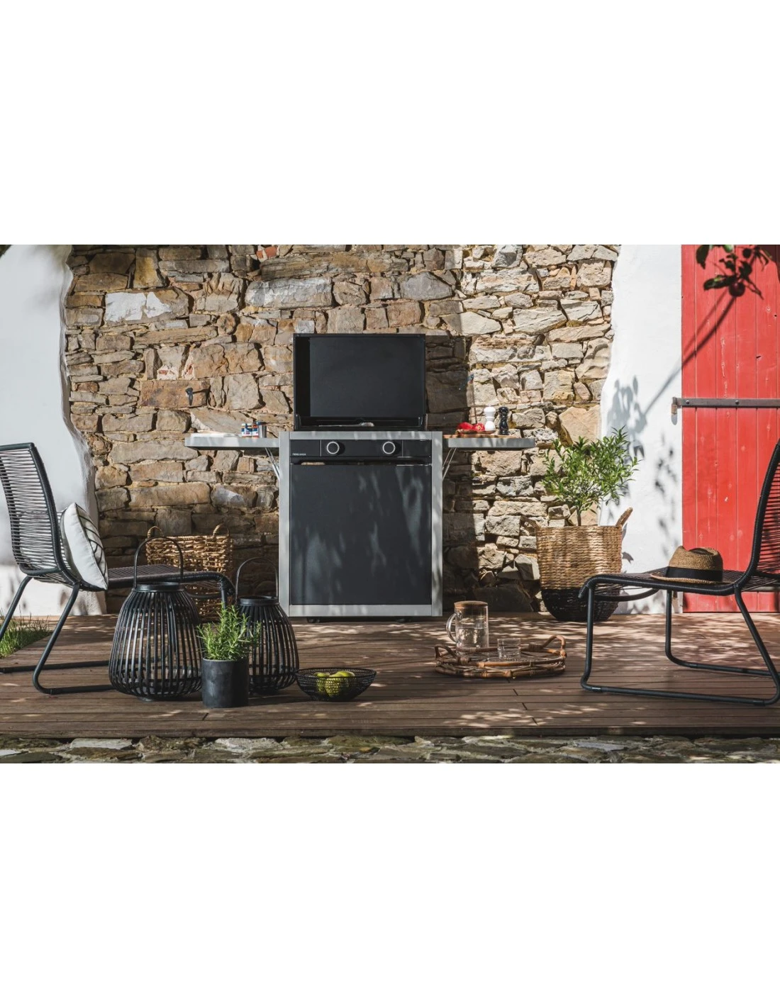 Plancha Modern G60 à Gaz Acier Noir Et Gris Clair - Forge Adour 4 Plancha Modern G60 à Gaz Acier Noir Et Gris Clair - Forge Adour – Image 4