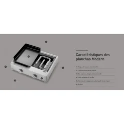 Plancha Modern G60 à Gaz Acier Noir Et Gris Clair - Forge Adour 14 Plancha Modern G60 à Gaz Acier Noir Et Gris Clair - Forge Adour -Verger Magique Soldes Boutique plancha modern g60 a gaz acier noir et gris clair forge adour 6