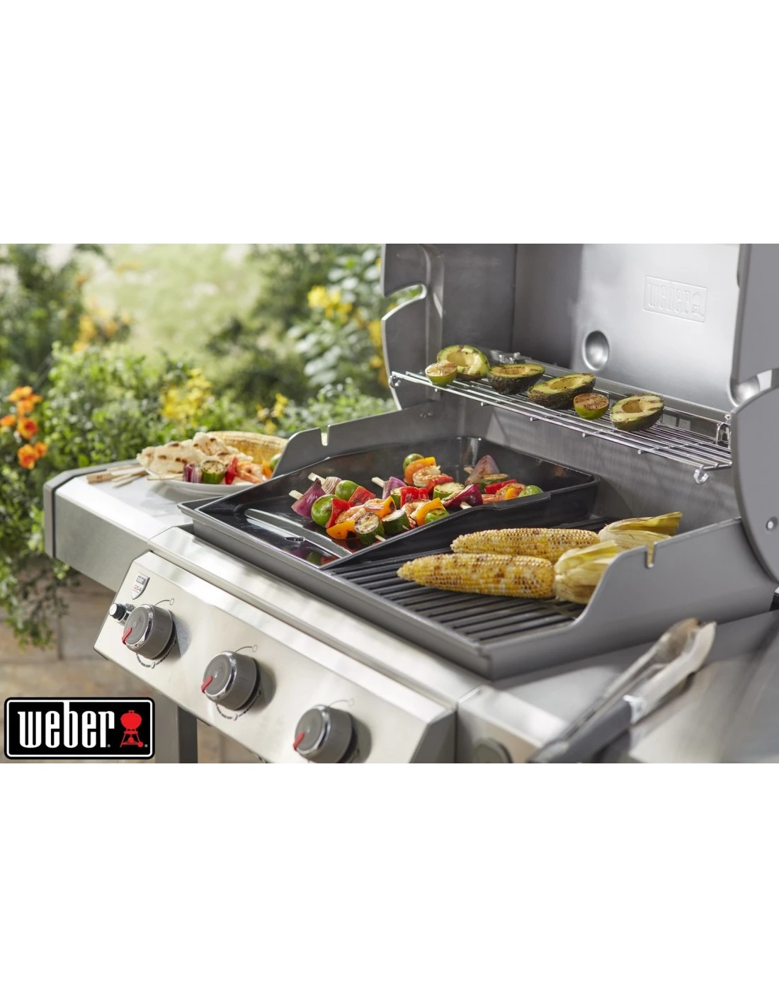 Weber Plancha Pour Barbecue Genesis II 4 Ou 6 Brûleurs 9 Weber Plancha Pour Barbecue Genesis II 4 Ou 6 Brûleurs – Image 9