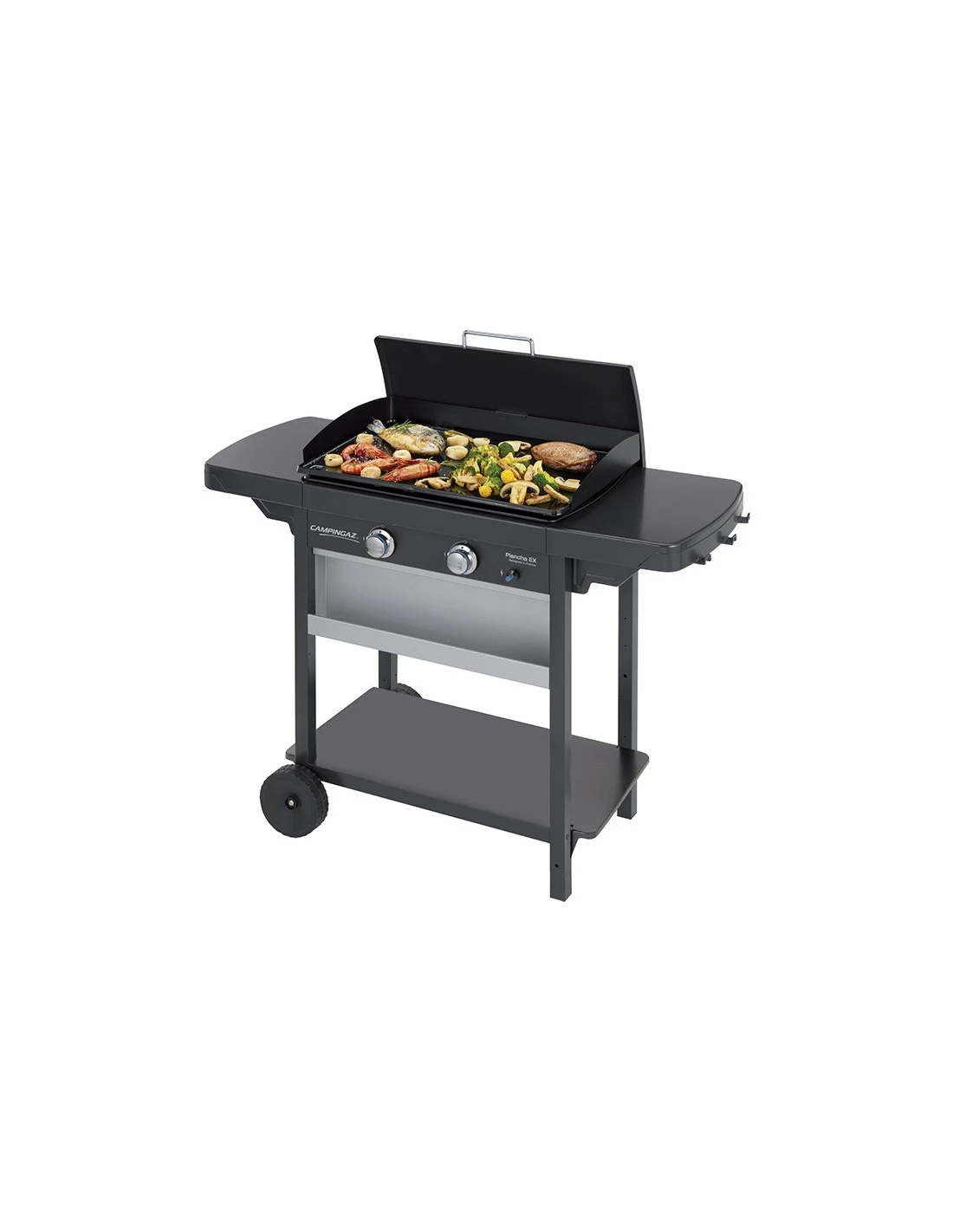 Plancha Sur Chariot EX Plus à Gaz Campingaz 2 Plancha Sur Chariot EX Plus à Gaz Campingaz – Image 2