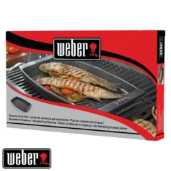 Plat à Poisson En Céramique 47x28 Cm - Weber -Verger Magique Soldes Boutique plat a poisson en ceramique 47x28 cm weber 2