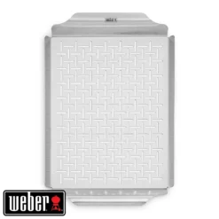 Plat De Cuisson Deluxe - Acier Inoxydable, Rectangle - Weber 12 Plat De Cuisson Deluxe - Acier Inoxydable, Rectangle - Weber -Verger Magique Soldes Boutique plat de cuisson deluxe acier inoxydable rectangle weber 2