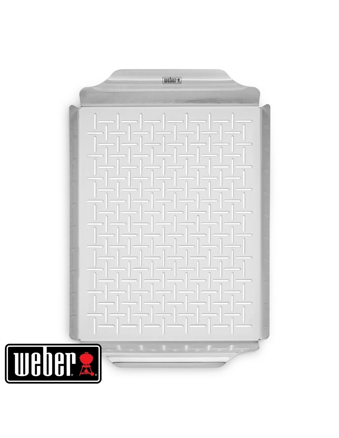 Plat De Cuisson Deluxe - Acier Inoxydable, Rectangle - Weber 3 Plat De Cuisson Deluxe - Acier Inoxydable, Rectangle - Weber – Image 3