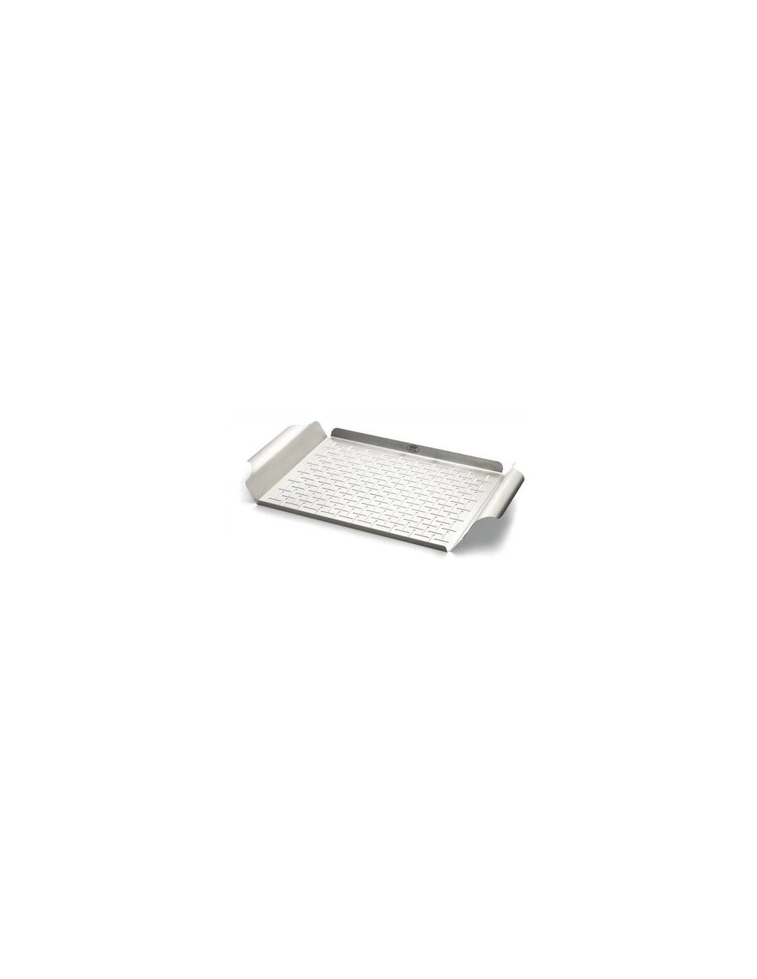 Plat De Cuisson Deluxe - Acier Inoxydable, Rectangle - Weber 1 Plat De Cuisson Deluxe - Acier Inoxydable, Rectangle - Weber