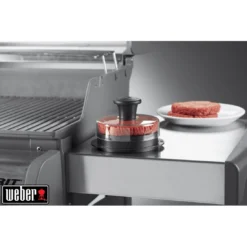 Presse à Hamburger - Pour 2 Tailles De Hamburgers - Weber -Verger Magique Soldes Boutique presse a hamburger pour 2 tailles de hamburgers weber 10
