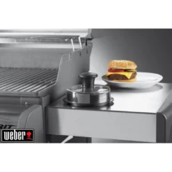 Presse à Hamburger - Pour 2 Tailles De Hamburgers - Weber -Verger Magique Soldes Boutique presse a hamburger pour 2 tailles de hamburgers weber 8