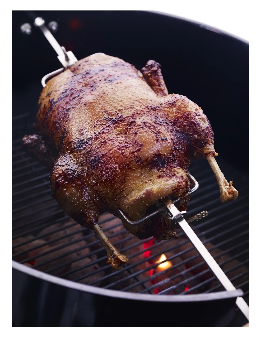 Rôtissoire Pour Barbecue à Charbon 57 Cm - Weber 4 Rôtissoire Pour Barbecue à Charbon 57 Cm - Weber – Image 4