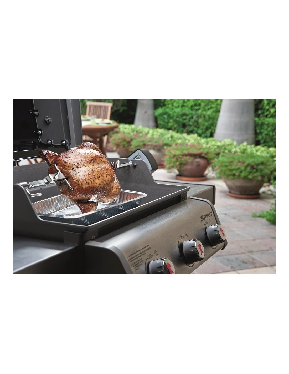 Weber Rôtissoire Pour Barbecue Gaz Spirit 200 Et 300 3 Weber Rôtissoire Pour Barbecue Gaz Spirit 200 Et 300 – Image 3