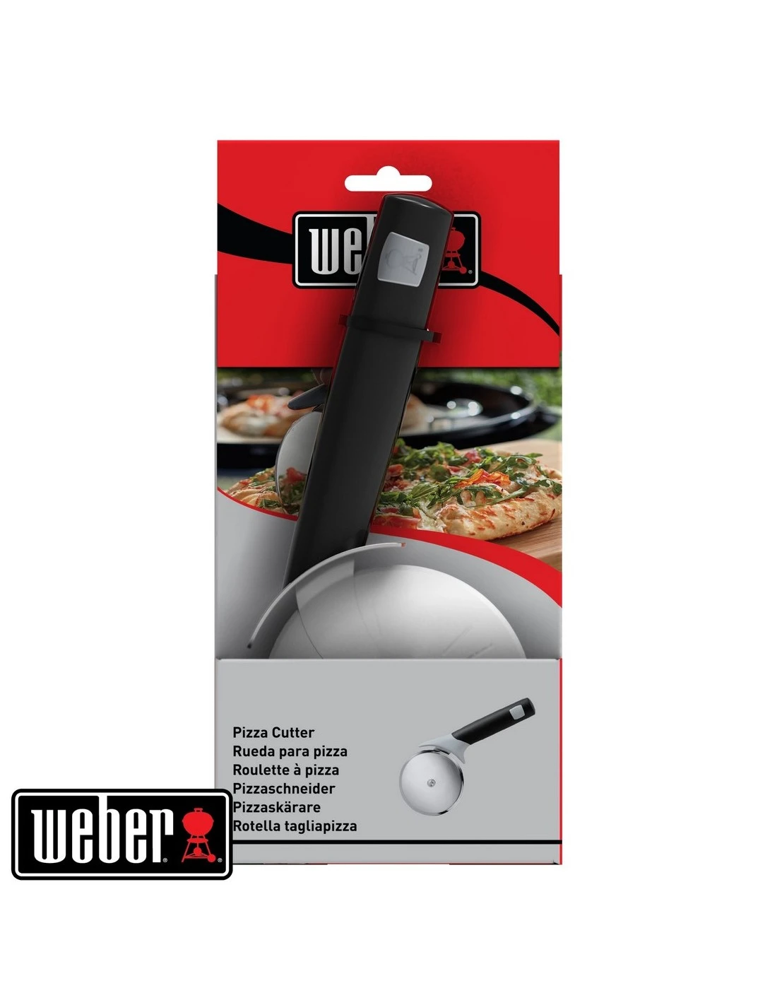 Roulette à Pizza Lame 10 Cm - Acier Inoxydable - Weber 3 Roulette à Pizza Lame 10 Cm - Acier Inoxydable - Weber – Image 3