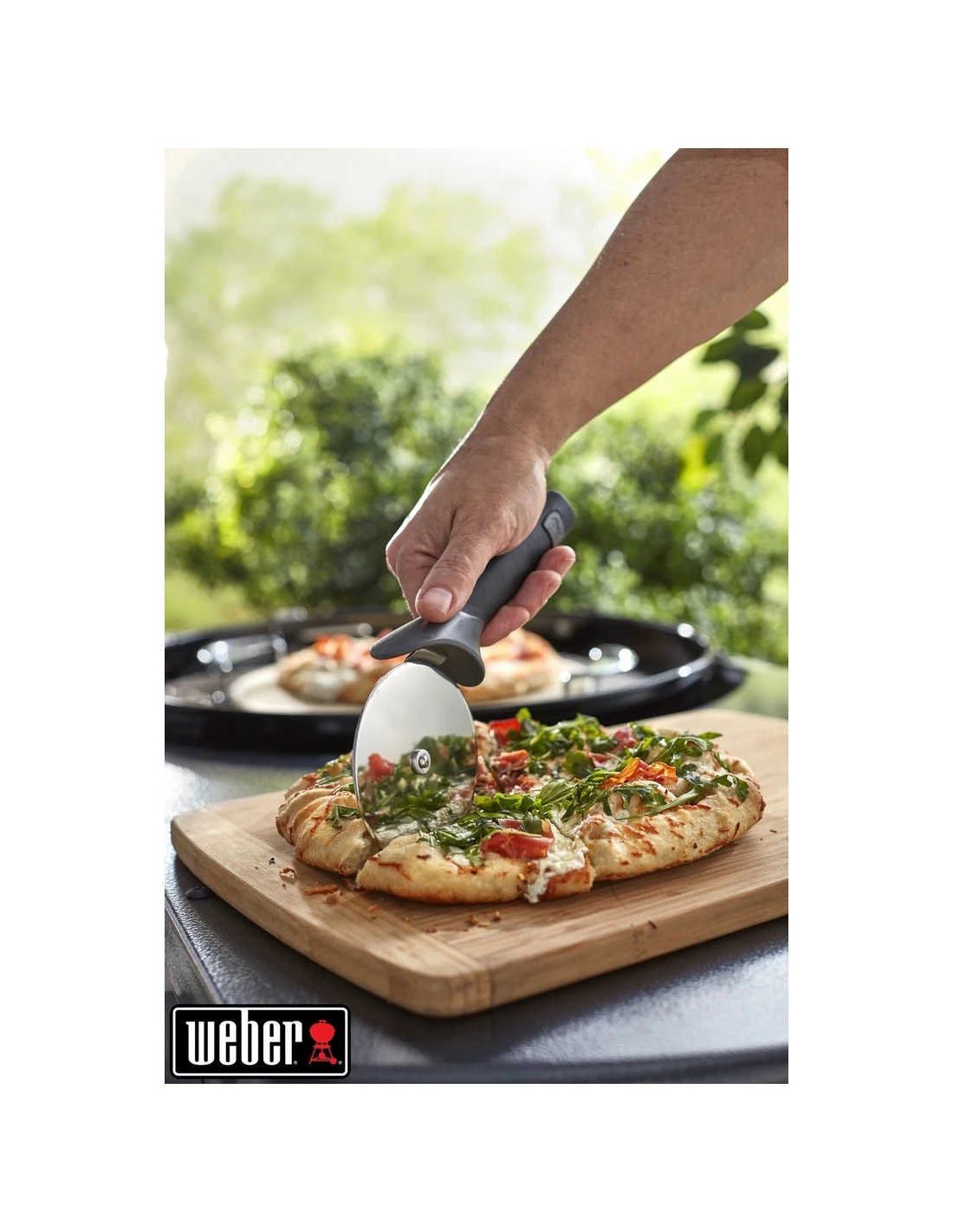 Roulette à Pizza Lame 10 Cm - Acier Inoxydable - Weber 4 Roulette à Pizza Lame 10 Cm - Acier Inoxydable - Weber – Image 4