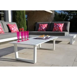 Salon D'angle Staten Avec Tablettes - Blanc 17 Salon D'angle Staten Avec Tablettes - Blanc -Verger Magique Soldes Boutique salon d angle staten avec tablettes coloris au choix 10