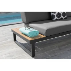 Salon D'angle Staten Avec Tablettes - Graphite / Oak 12 Salon D'angle Staten Avec Tablettes - Graphite / Oak -Verger Magique Soldes Boutique salon d angle staten avec tablettes coloris au choix 15