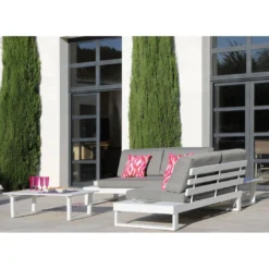 Salon D'angle Staten Avec Tablettes - Blanc 14 Salon D'angle Staten Avec Tablettes - Blanc -Verger Magique Soldes Boutique salon d angle staten avec tablettes coloris au choix 7