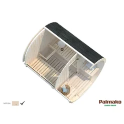 Sauna Anita 1.3 + 0.7 M² 9 Sauna Anita 1.3 + 0.7 M² -Verger Magique Soldes Boutique sauna anita 13 07 m 1 2