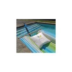 Set Hamac Metalik - Hamac Avec Support - Jobek - Vert Bleu écru 7 Set Hamac Metalik - Hamac Avec Support - Jobek - Vert Bleu écru -Verger Magique Soldes Boutique set hamac metalik hamac avec support toile au choix jobek 2