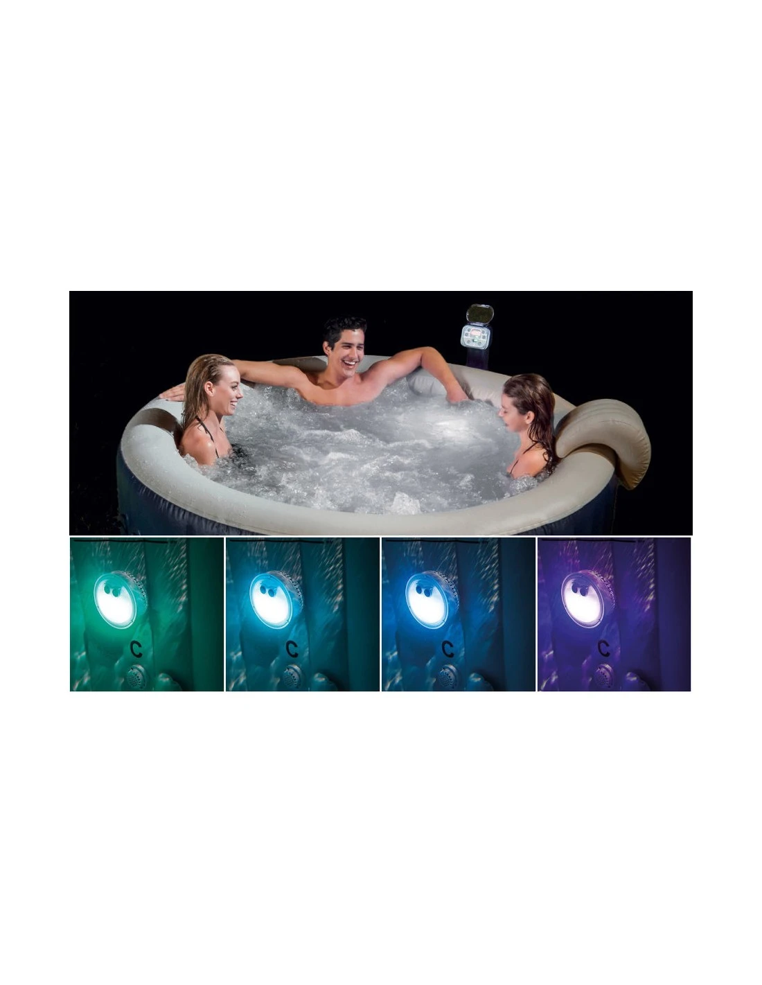 Spa Gonflable Octogonal Baltik 6 Places Bulles - D.2,18 X H.0,71m 4 Spa Gonflable Octogonal Baltik 6 Places Bulles - D.2,18 X H.0,71m – Image 4