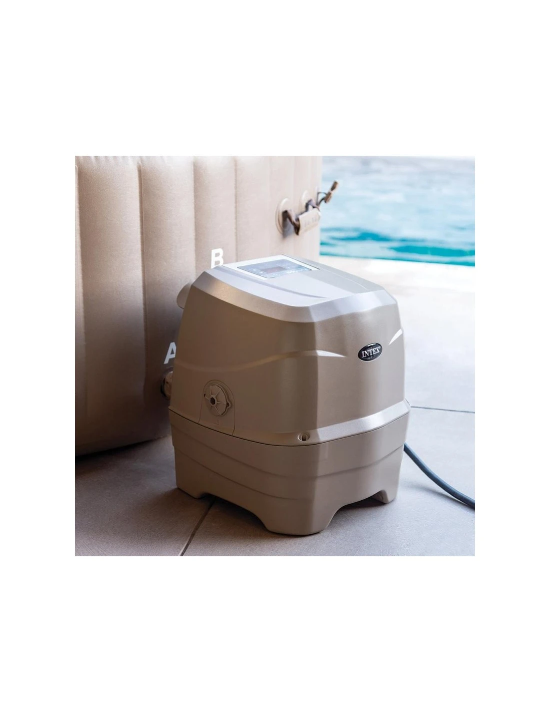 Spa Gonflable Rond Sahara - 4 Places Bulles - D.1,96 X H.0,71 M 5 Spa Gonflable Rond Sahara - 4 Places Bulles - D.1,96 X H.0,71 M – Image 5