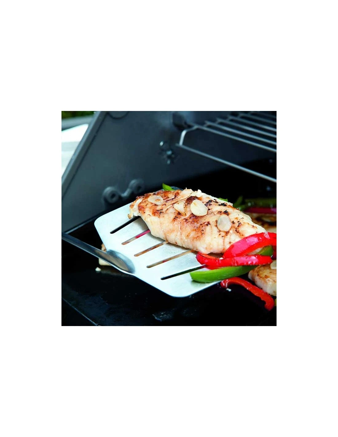 Weber Spatule Large Premium à Poisson - Acier Inoxydable 2 Weber Spatule Large Premium à Poisson - Acier Inoxydable – Image 2