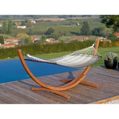 Support ARC En Mélèze (sans Toile) 310x120x120 Cm -Verger Magique Soldes Boutique support arc en meleze sans toile 310x120x120 cm proloisirs 2