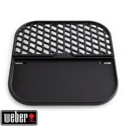 Weber Support Cuisson Multi-fonctions - Combiné Plancha Et Grille -Verger Magique Soldes Boutique support cuisson multi fonctions combine plancha et grille 2