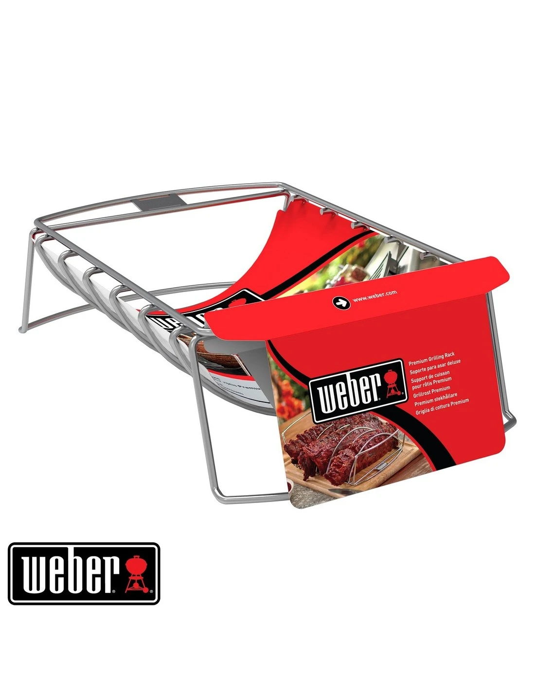 Support De Cuisson Multi-fonctions Pour Barbecue - Weber 5 Support De Cuisson Multi-fonctions Pour Barbecue - Weber – Image 5