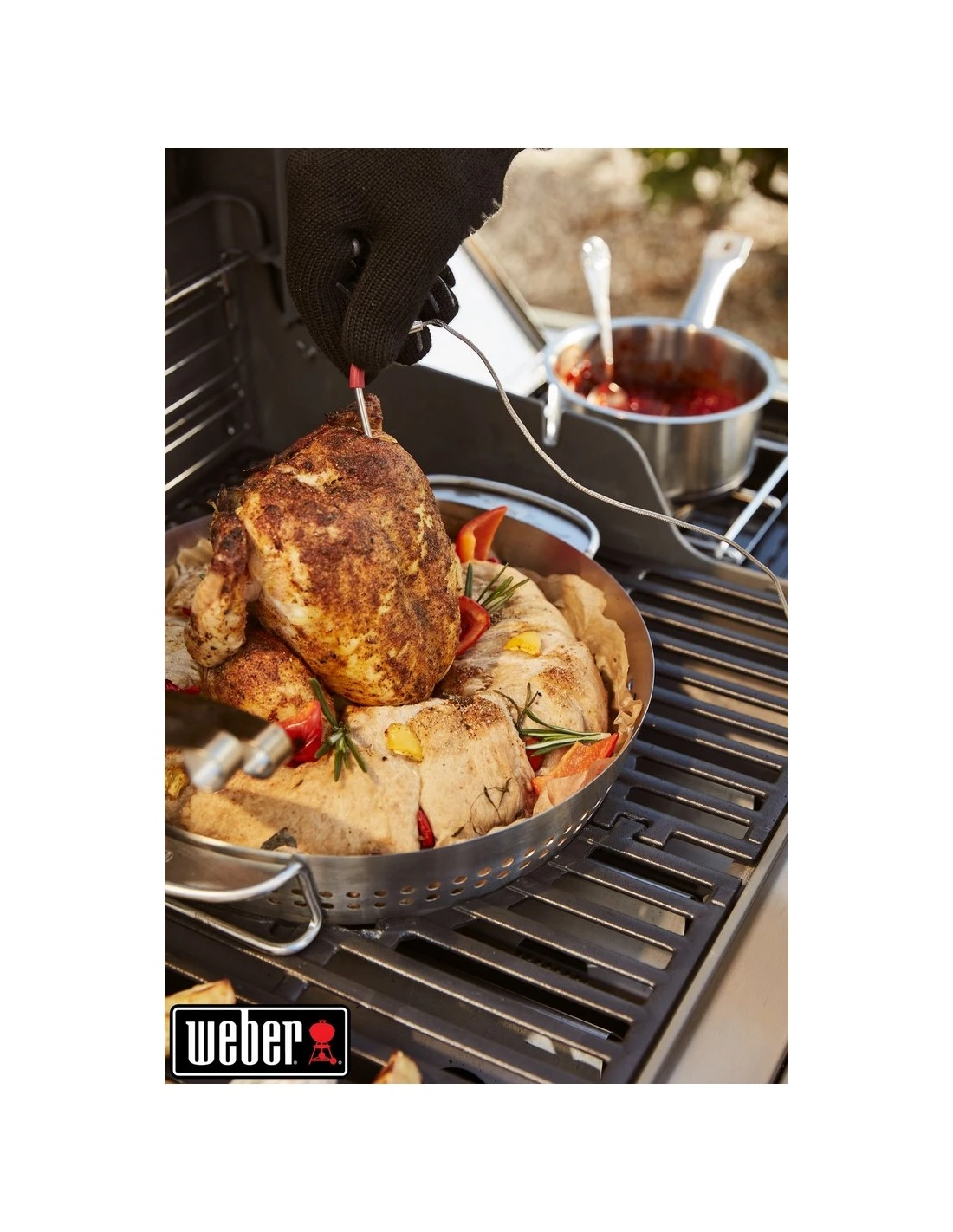 Support De Cuisson Poulet - Gourmet BBQ System - Weber 14 Support De Cuisson Poulet - Gourmet BBQ System - Weber – Image 14