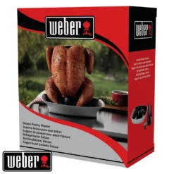 Support De Cuisson Pour Poulet Deluxe - Weber 9 Support De Cuisson Pour Poulet Deluxe - Weber -Verger Magique Soldes Boutique support de cuisson pour poulet deluxe weber 2