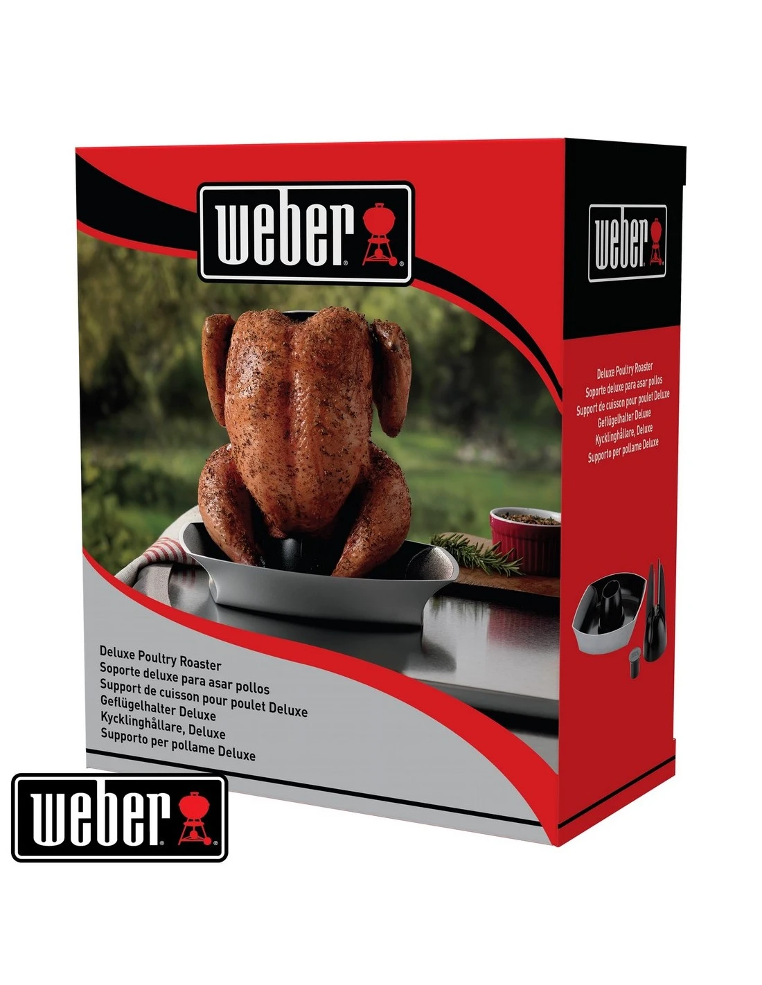 Support De Cuisson Pour Poulet Deluxe - Weber 4 Support De Cuisson Pour Poulet Deluxe - Weber – Image 4